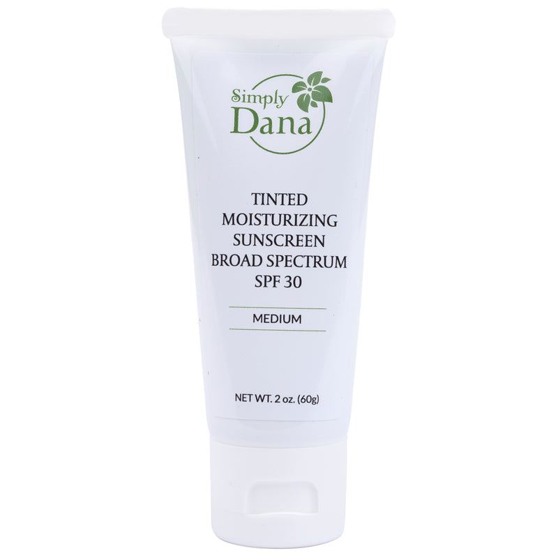 Simply Dana Tinted Moisturizing Sunscreen Broad Spectrum UV Protection - SPF 30, 2 oz (60g)