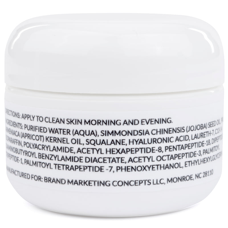 Simply Dana Anti-Wrinkle Multi Peptide Cream - Smooths Skin Naturally - 1 oz (30g)