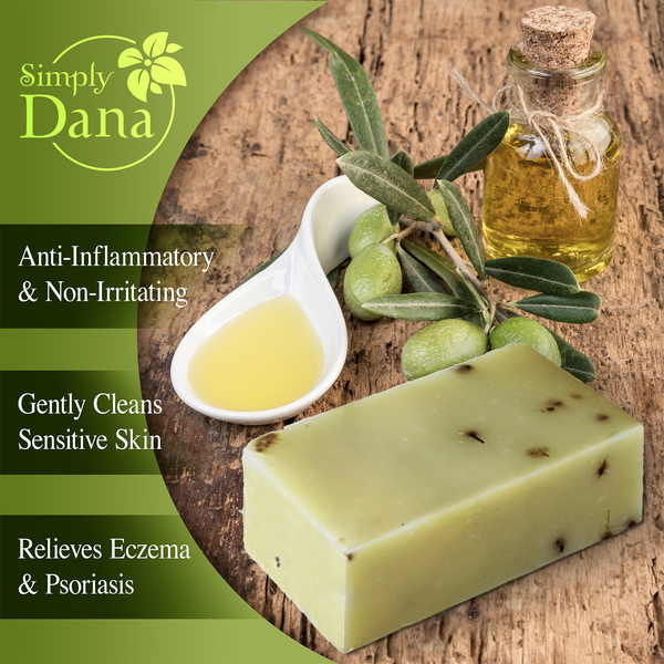 Simply Dana Handcrafted Olive Oil Based Soap 4.5oz Bar